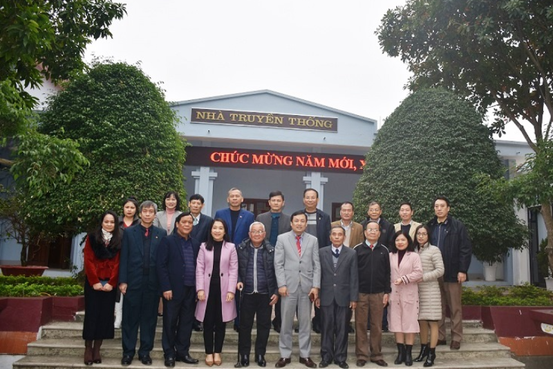 Chương trình gặp mặt các đồng chí trong Ban Chủ nhiệm Câu lạc bộ hưu trí và các đồng chí là nguyên lãnh đạo Trường Cao đẳng Thái Nguyên xuân Quý Mão 2023