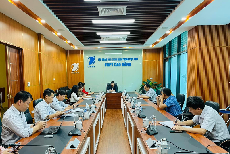 Khoa Kỹ thuật Công nghiệp thực hiện đánh giá năng lực 4.0 cho VNPT Cao Bằng