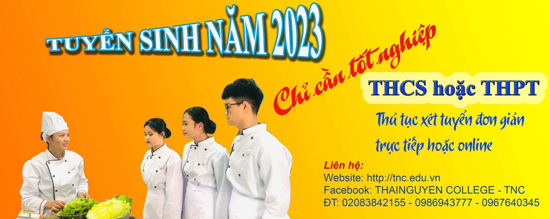 Tuyển sinh cao đẳng Thái Nguyên năm 2023