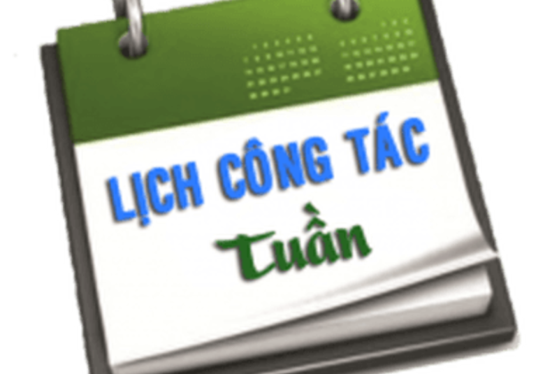 Lịch công tác tuần thứ 41 năm 2024