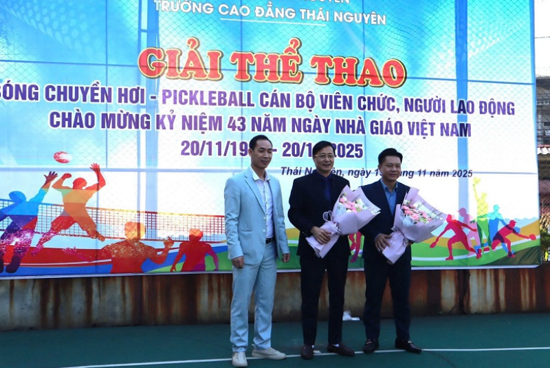 Trường Cao đẳng Thái Nguyên tổ chức Giải Thể thao chào mừng Ngày Nhà giáo Việt Nam 20/11