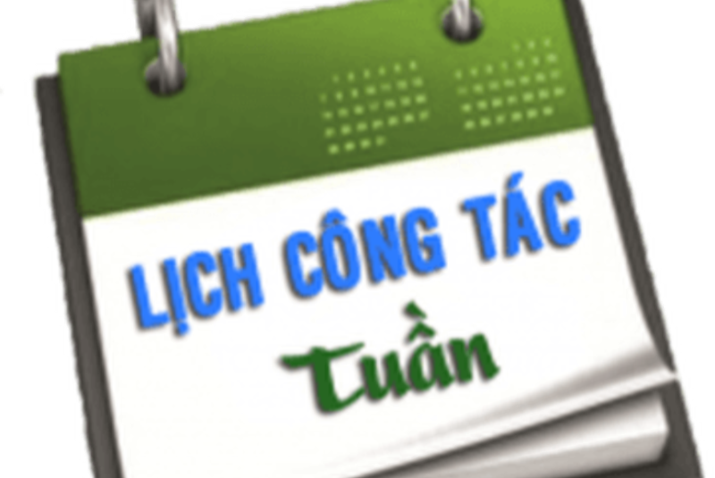 Lịch công tác tuần thứ 18 năm 2025