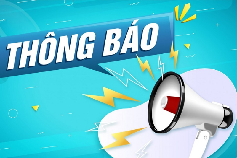 Thông báo về việc thực hiện quy trình xem xét bổ nhiệm lại đối với viên chức quản lý