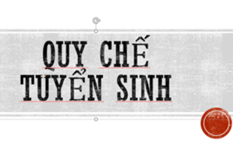 Quy chế tuyển sinh của trường Cao đẳng Thái Nguyên năm 2026