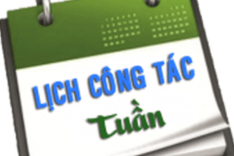 Lịch công tác tuần thứ 19 năm 2025