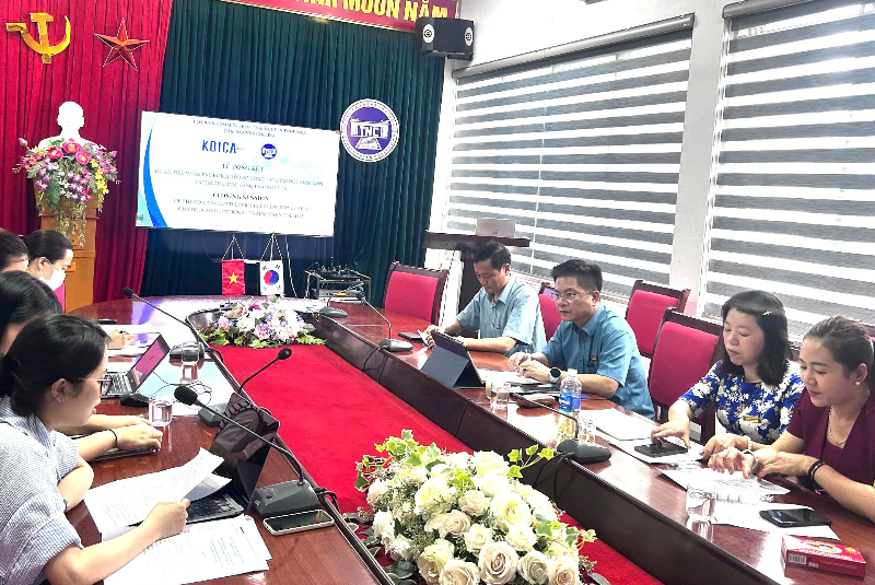 Trường Cao đẳng Thái Nguyên tổ chức tổng kết dự án tiếp nhận tình nguyện viên KOICA hỗ trợ giáo dục mầm non