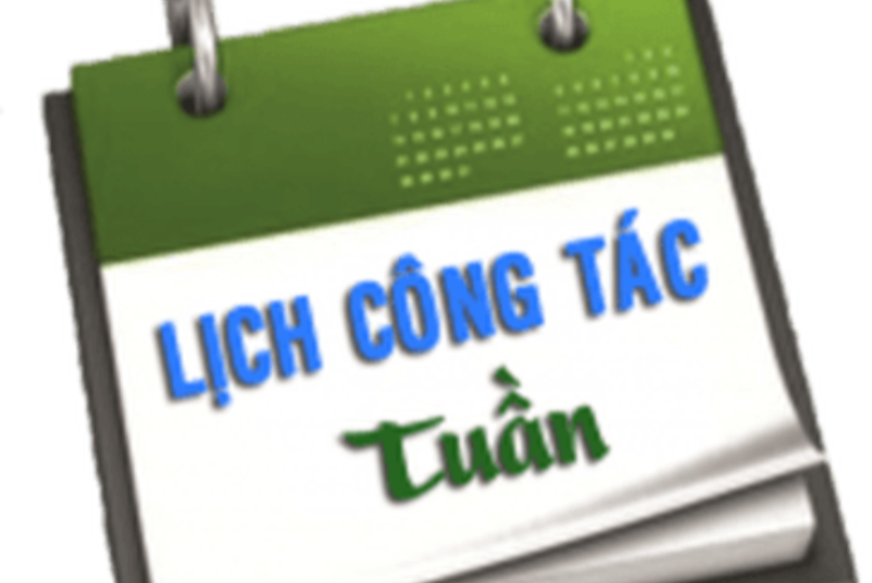 Lịch công tác tuần thứ 09 năm 2025