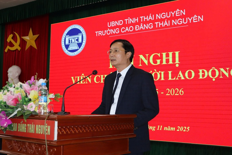 Trường cao đẳng Thái Nguyên tổ chức hội nghị viên chức người lao động năm học 2025 - 2026