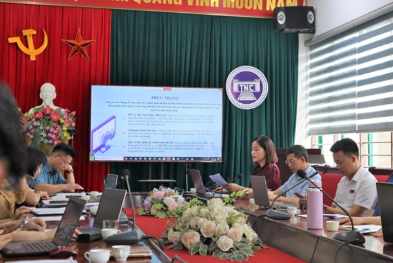 Trường Cao đẳng Thái Nguyên: Đẩy mạnh chuyển đổi số thông qua tối ưu hóa xây dựng và lưu trữ dữ liệu