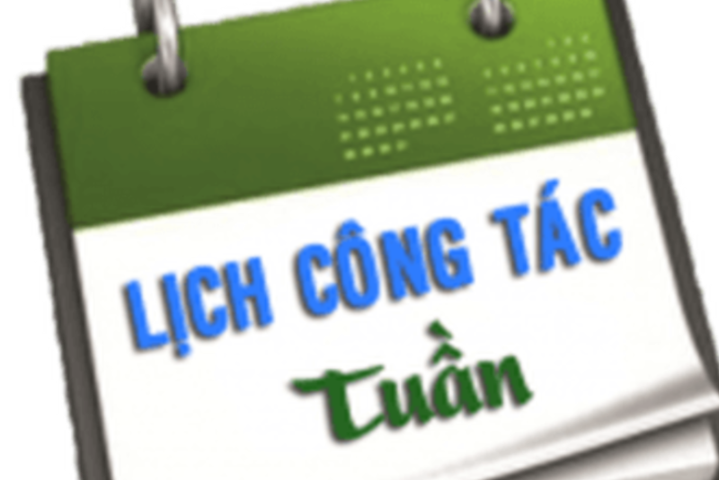 Lịch công tác tuần thứ 42 năm 2024