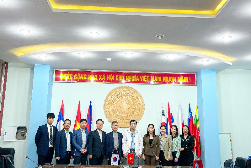 Trường Cao đẳng Thái Nguyên tiếp đón và làm việc với đoàn công tác Trường Đại học Khoa học Mokpo, Hàn Quốc