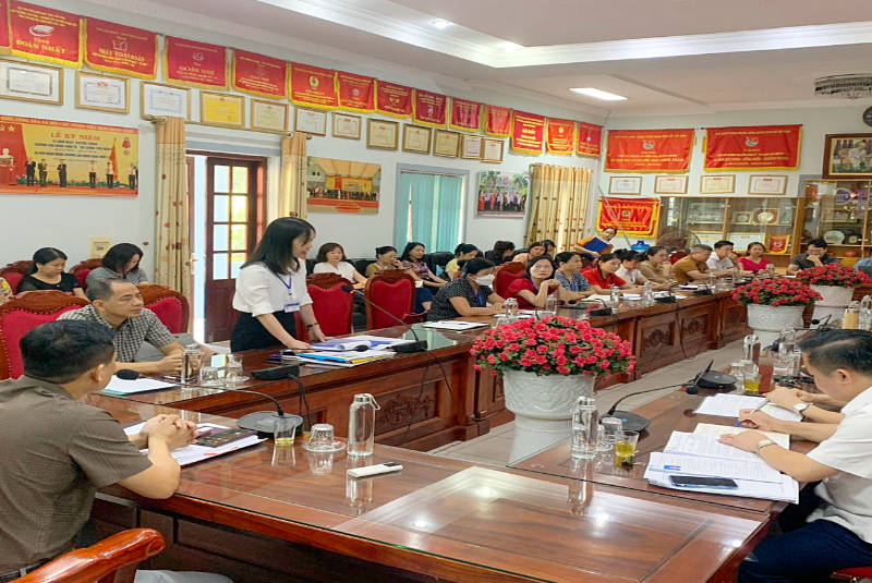 Trường Cao đẳng Thái Nguyên tổ chức Hội nghị bổ nhiệm lại Phó Hiệu trưởng Nhà trường đối với TS. Nông Khánh Bằng