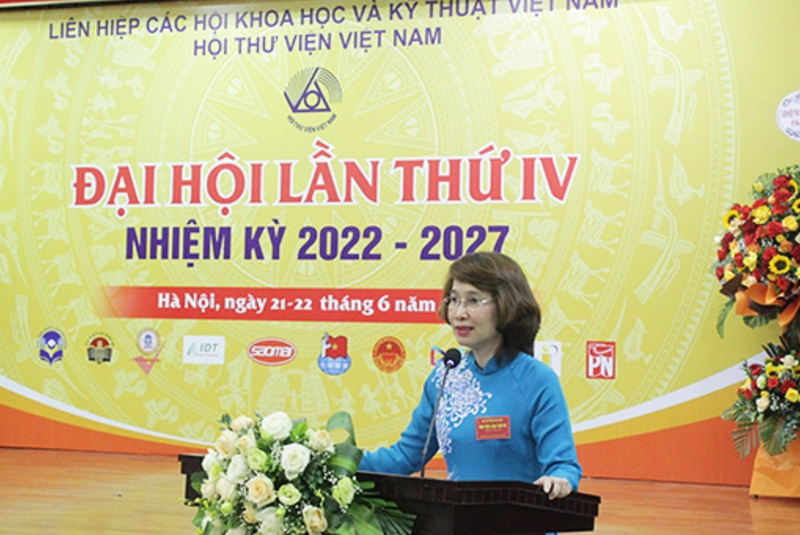 Đại hội Hội Thư viện Việt Nam nhiệm kỳ 2022-2027
