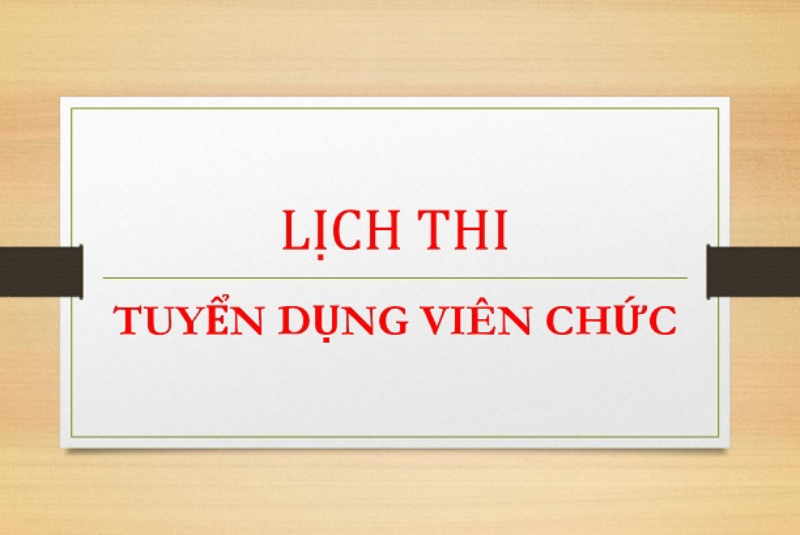 Lịch tổ chức vòng 2 kỳ tuyển dụng viên chức năm 2024 của Trường Cao đẳng Thái Nguyên