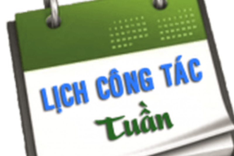 Lịch công tác tuần thứ 21 năm 2024